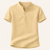 The Meadowbrook Ridge Men's Lightweight Summer Trendy Button-Up Shirt – view 5