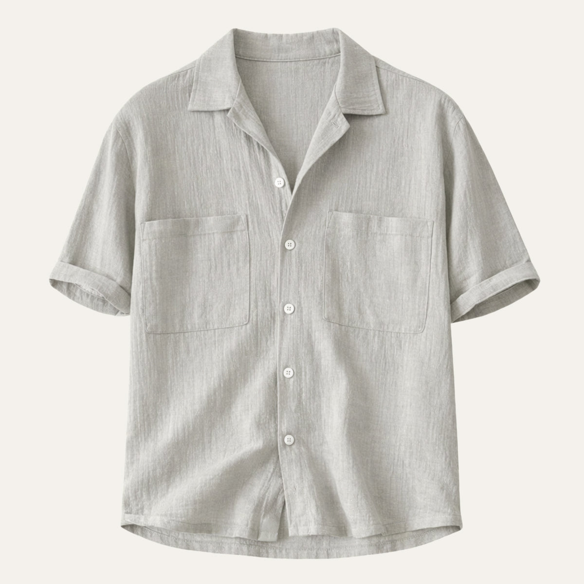 The Mayfair Men’s Relaxed Fit Textured Blend Shirt – view 7