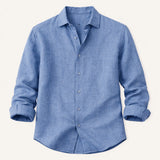 The Meadowfall Men’s Casual Loose Fit Button-Up Shirt – view 7