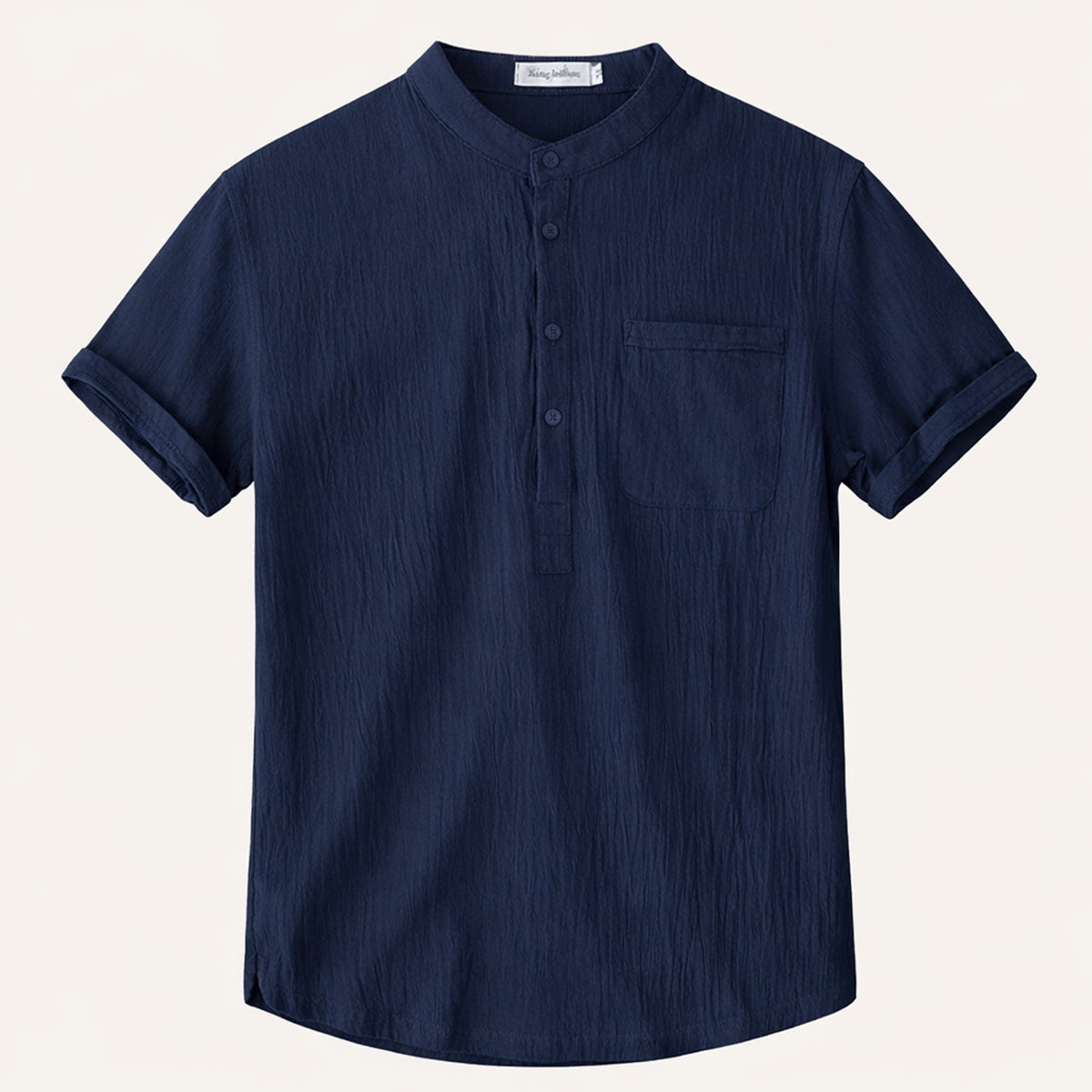 The Inverness Men’s Soft Henley Shirt – view 9