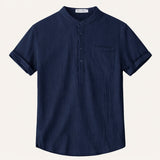 The Inverness Men’s Soft Henley Shirt – view 9