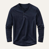 The Meadowcrest Hill Men’s Breathable Henley Shirt – view 7