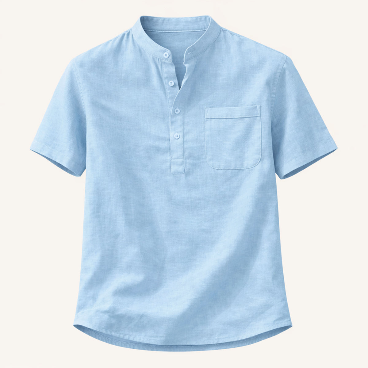 The Hillgate Men’s Casual Henley Shirt – view 5