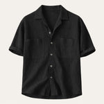 The Mayfair Men’s Relaxed Fit Textured Blend Shirt – view 11