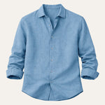 The Meadowfall Men’s Casual Loose Fit Button-Up Shirt – view 5