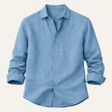The Meadowfall Men’s Casual Loose Fit Button-Up Shirt – view 5