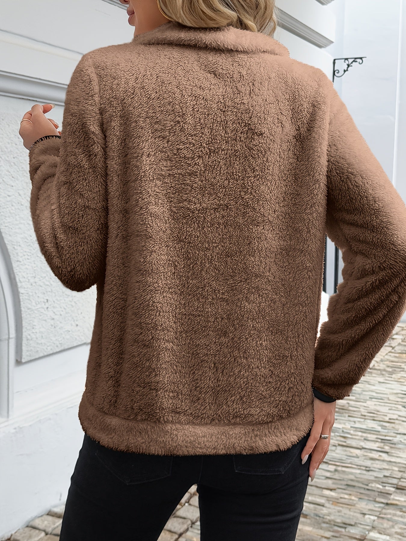 Juliette | Mid-Length Zip Hoodie – view 10