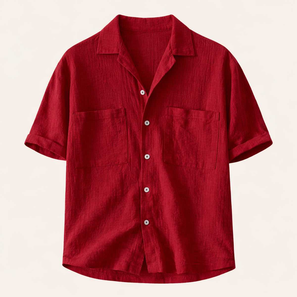 The Mayfair Men’s Relaxed Fit Textured Blend Shirt – view 9