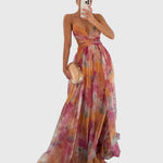 Caroline | Floral Maxi Dress – view 2