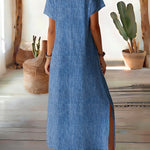 Léontine | Retro Denim Dress – view 3