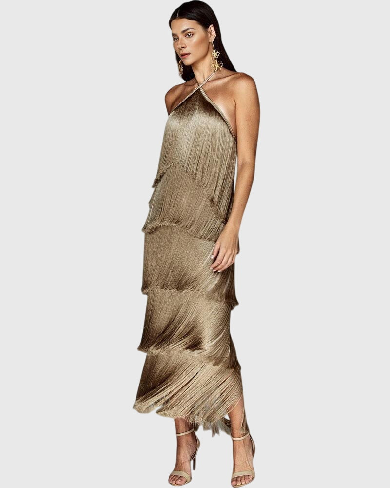 Monique | Fringe Dress – view 5
