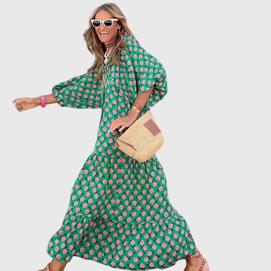 Françoise | Bohemian Maxi Dress