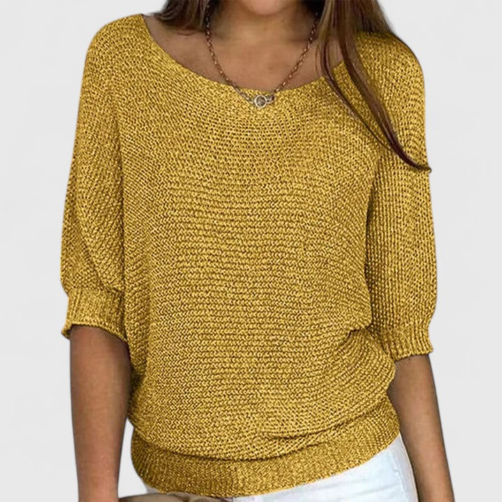 Jeanne | Easygoing Knit Sweater – view 4