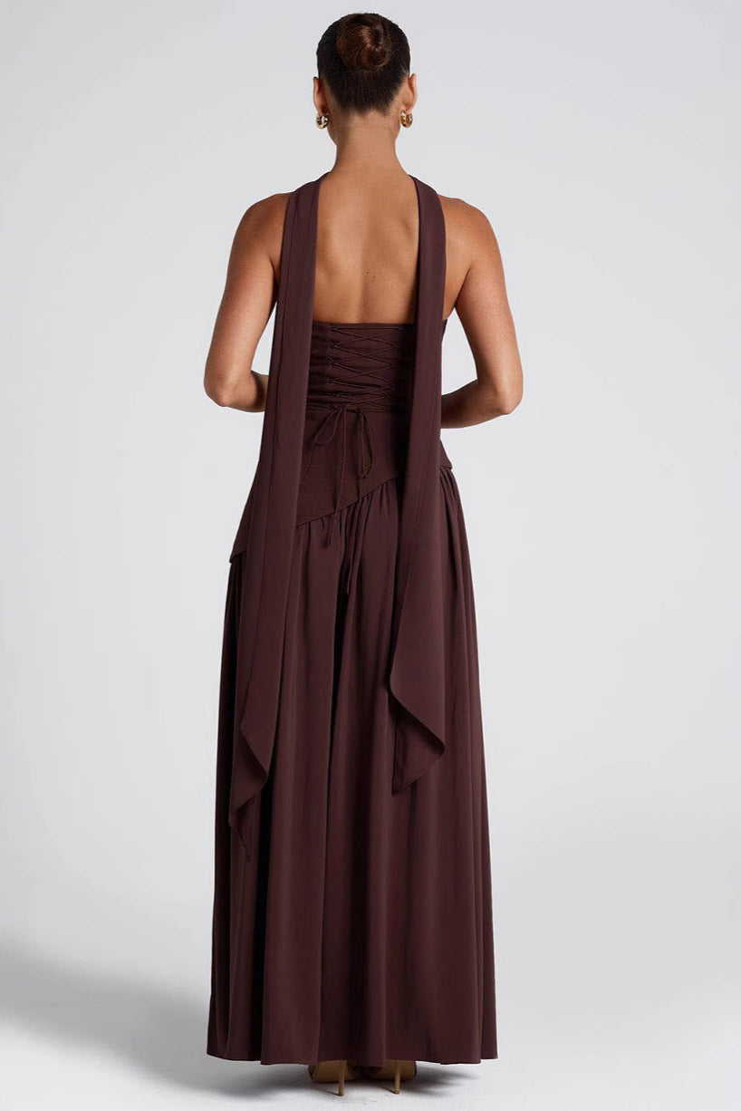 Donna | Off-Shoulder Maxi Dress – view 10
