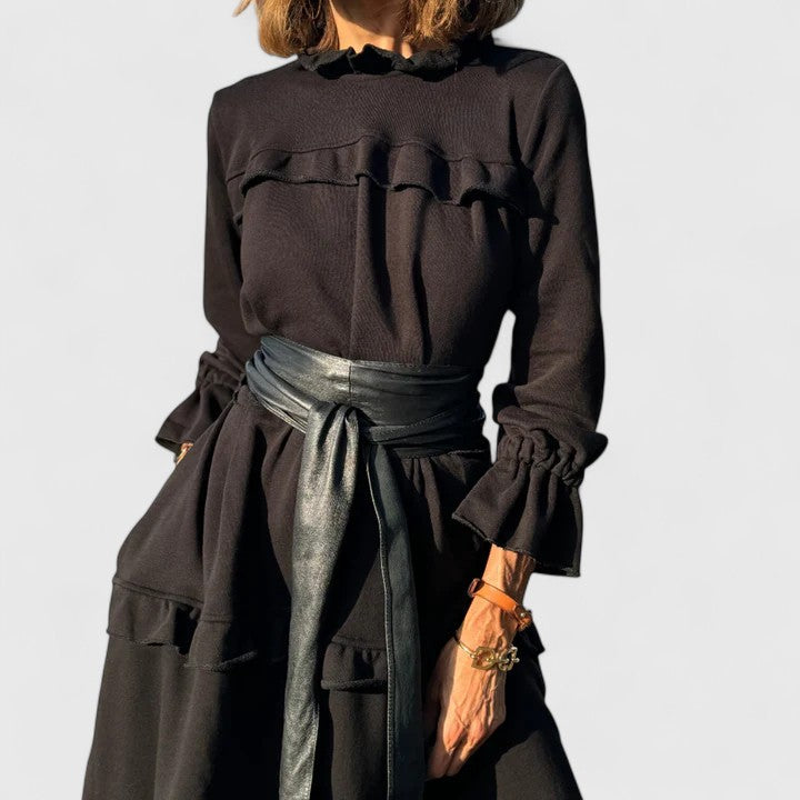 Briannelyse | Sophisticated Midi Dress – view 3
