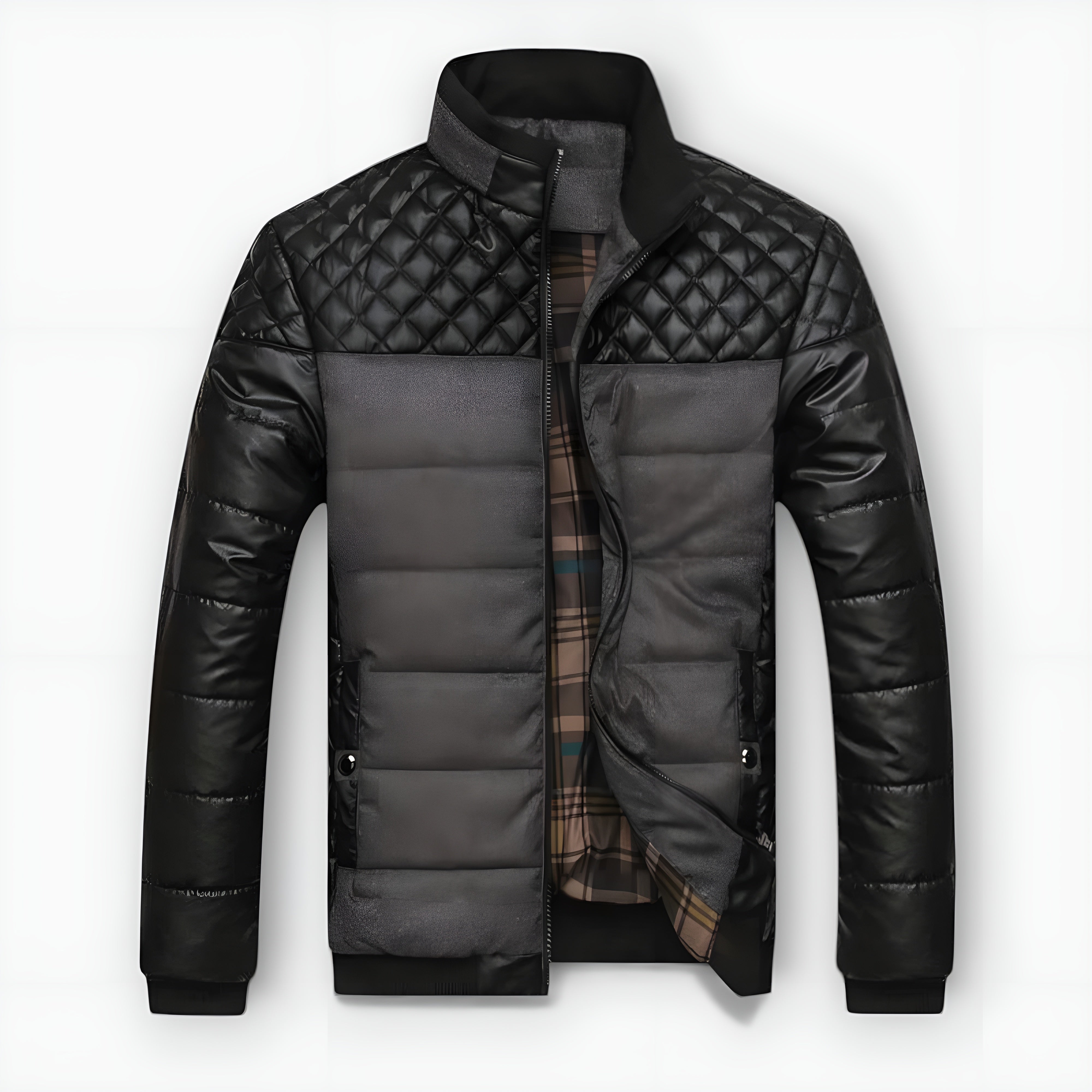 Félix™ | Dual Material and Fabric Jacket – view 8