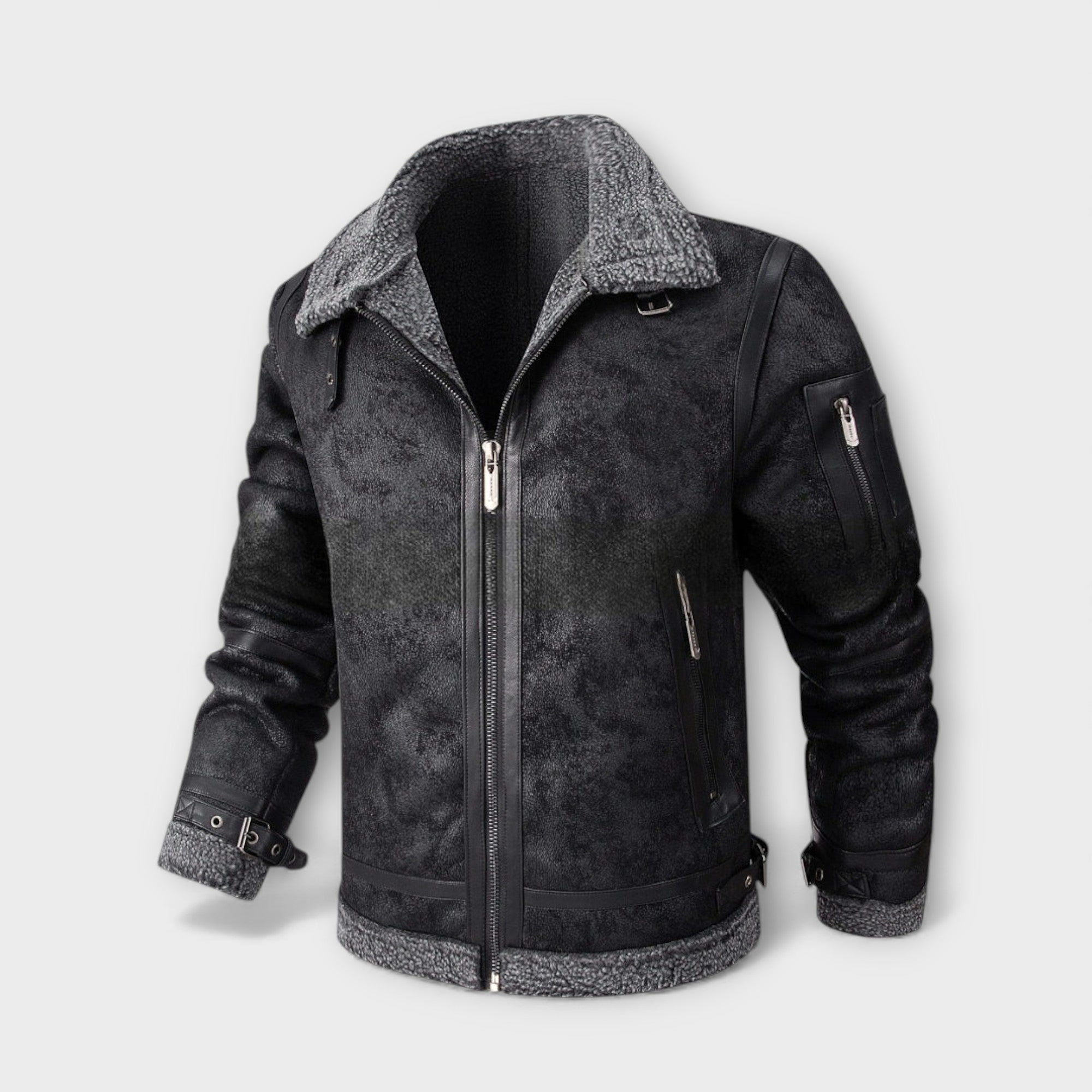 Enzo™ | Cozy Pilot Jacket – view 7