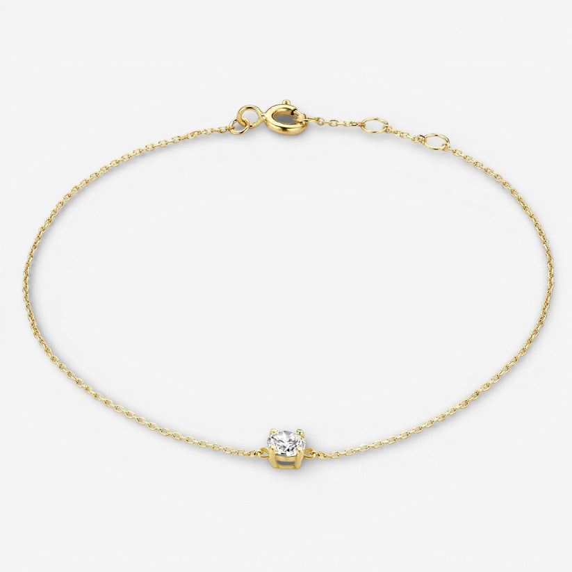 Moissanite Gemstone Bracelet