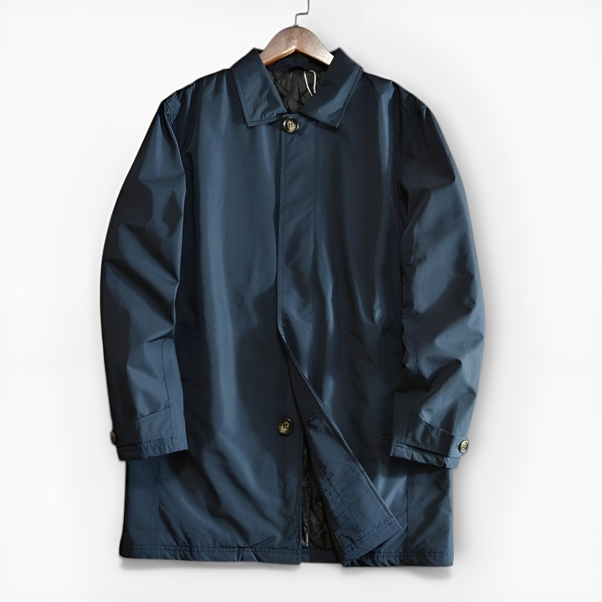 Jonas | Checkered Overcoat – view 5