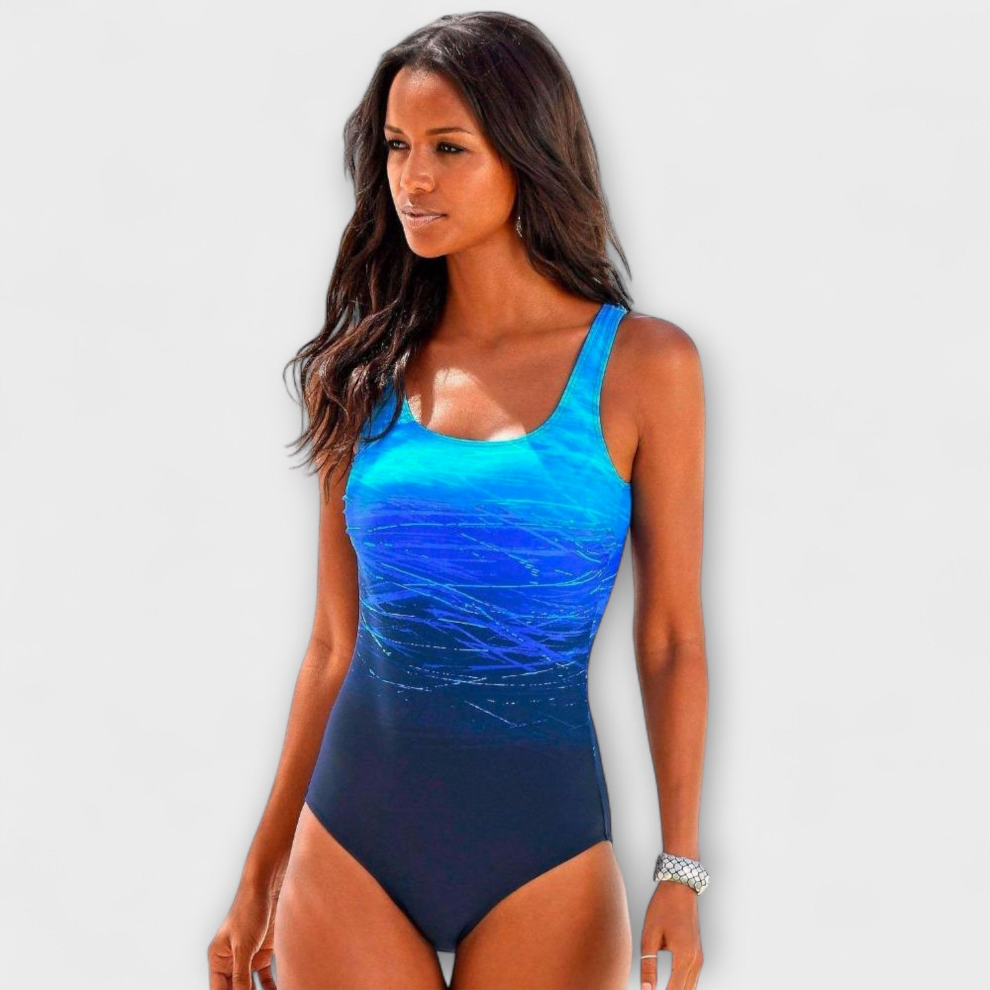 Maëlle | Sporty One-Piece Swimsuit – view 2