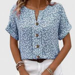 Isabelle | Chic Floral Summer Blouse – view 3