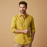 The Zurich Vintage Long Sleeve Shirt for Men – view 6