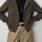 Blythe | Double-Breasted Tweed Jacket – view 2