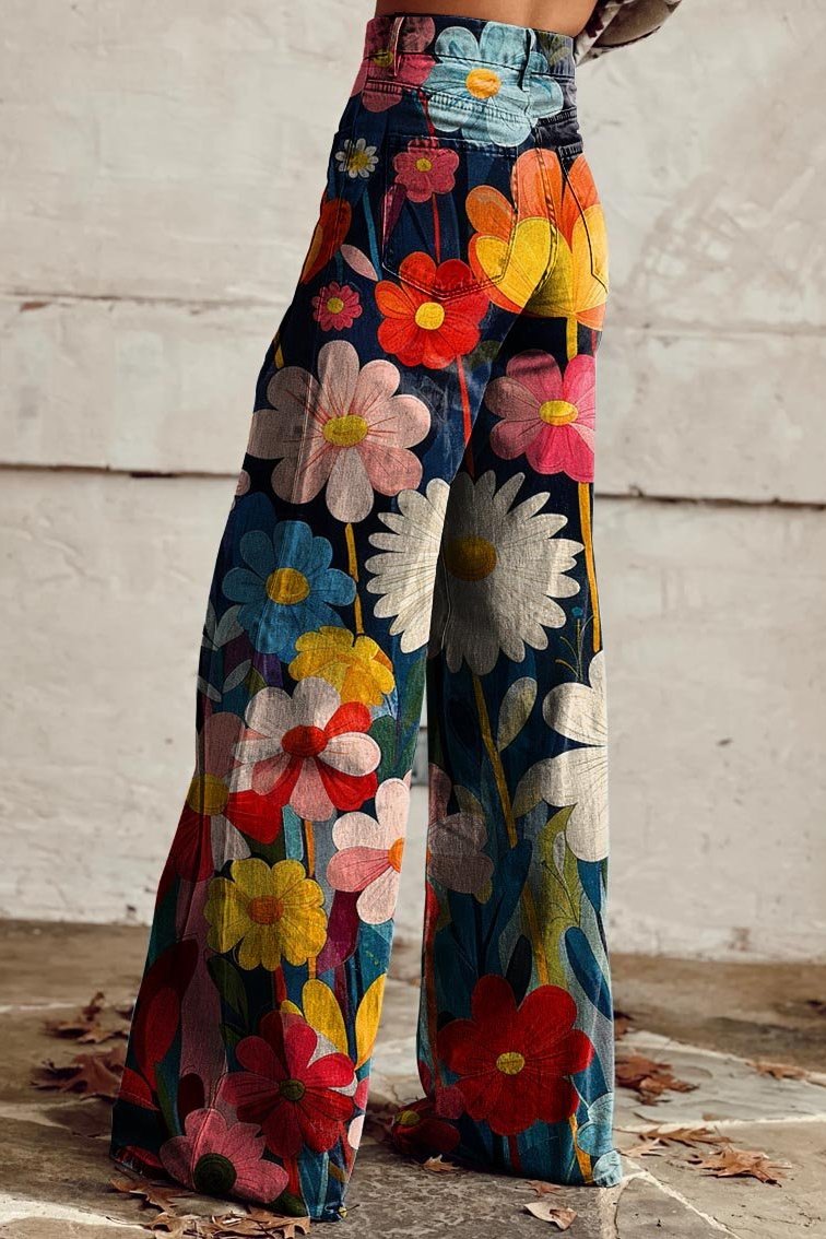 Margot | Retro Bohemian Pants – view 2