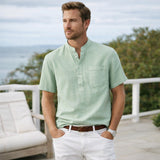 The Ashbrook Ridge Men’s Soft Henley Shirt – view 9