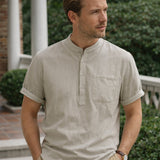 The Inverness Men’s Soft Henley Shirt – view 11