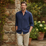 The Kensington Men’s Lightweight Loose Fit Button-Up Shirt – view 10