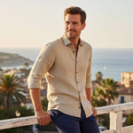 The Zurich Vintage Long Sleeve Shirt for Men – view 15