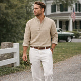 The Ridgebrook Park Men's Breathable Summer Casual Button-Up Shirt – view 9