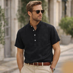 The Hyde Park Men’s Casual Summer Basic Shirt with Chest Pocket – view 11