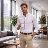 The Ashcroft Tailored Collar Shirt for Men – view 9