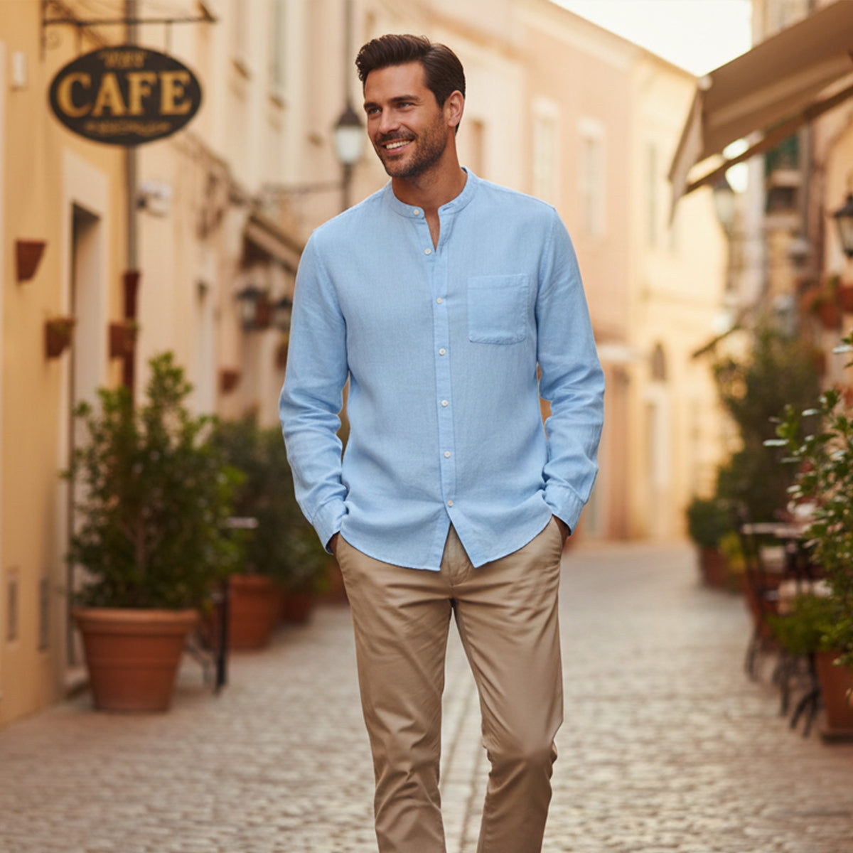 The Brighton Shirt – Long Sleeve Shirt for Men – view 14
