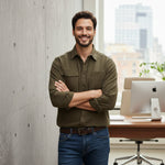 The Highwood Men’s Washed Shirt Jacket – view 11