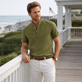 The Glencrest Ridge Men's Soft Summer Casual Button-Up Shirt – view 10