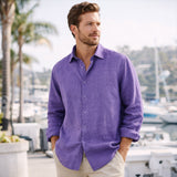 The Kensington Men’s Lightweight Loose Fit Button-Up Shirt – view 9