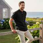 The Piccadilly Men’s Soft Summer Basic Shirt with Chest Pocket – view 12