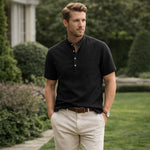 The Hillgate Men’s Casual Henley Shirt – view 12