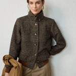 Blythe | Double-Breasted Tweed Jacket – view 4