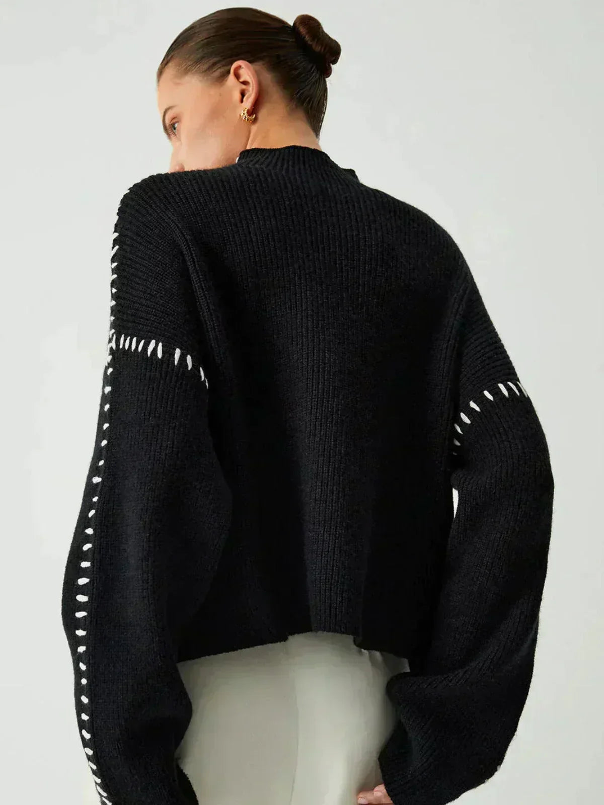 Nia | Cozy Knit Sweater – view 2
