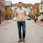 The Chelsea Men’s Long Sleeve Polo – Classic Knit Shirt – view 15