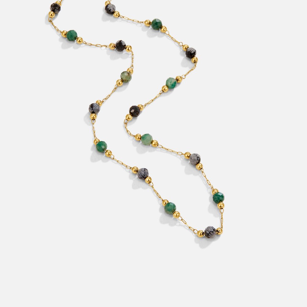Caroline – Whimsical Necklace Adorned with Delicate Pearl Accents