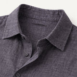 The Cedar Ridge Hill Men’s Trendy Loose Fit Button-Up Shirt – view 4