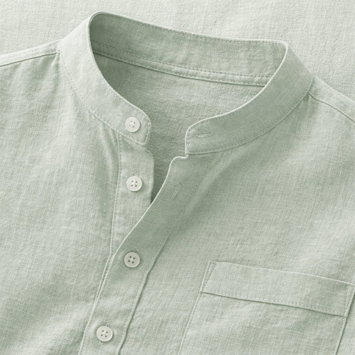 The Ashbrook Ridge Men’s Soft Henley Shirt – view 3