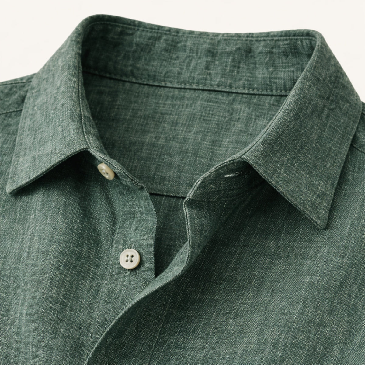 The Meadowfall Men’s Casual Loose Fit Button-Up Shirt – view 3
