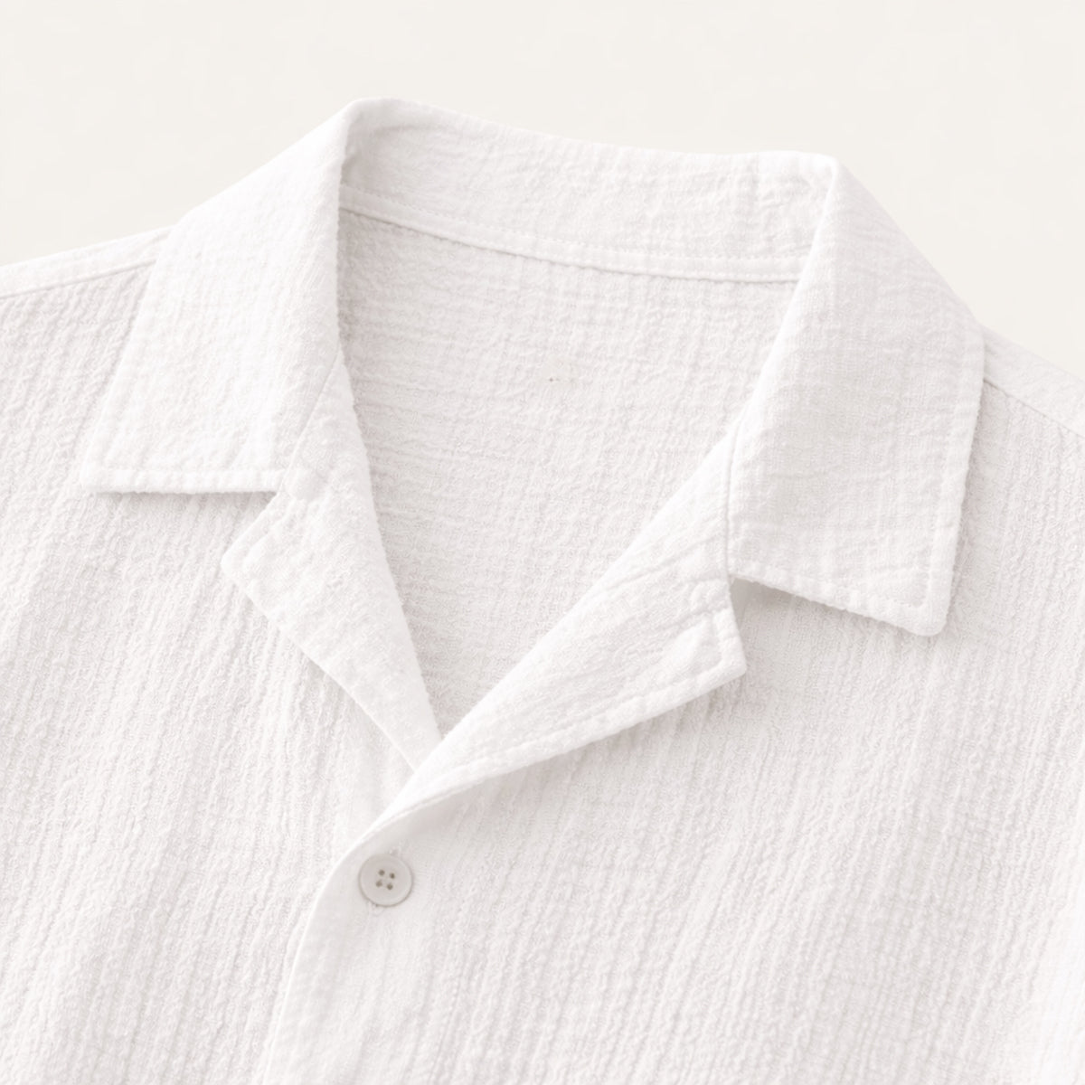 The Oxford Men’s Turn Down Collar Trendy Loose Fit Button-Up Shirt – view 3