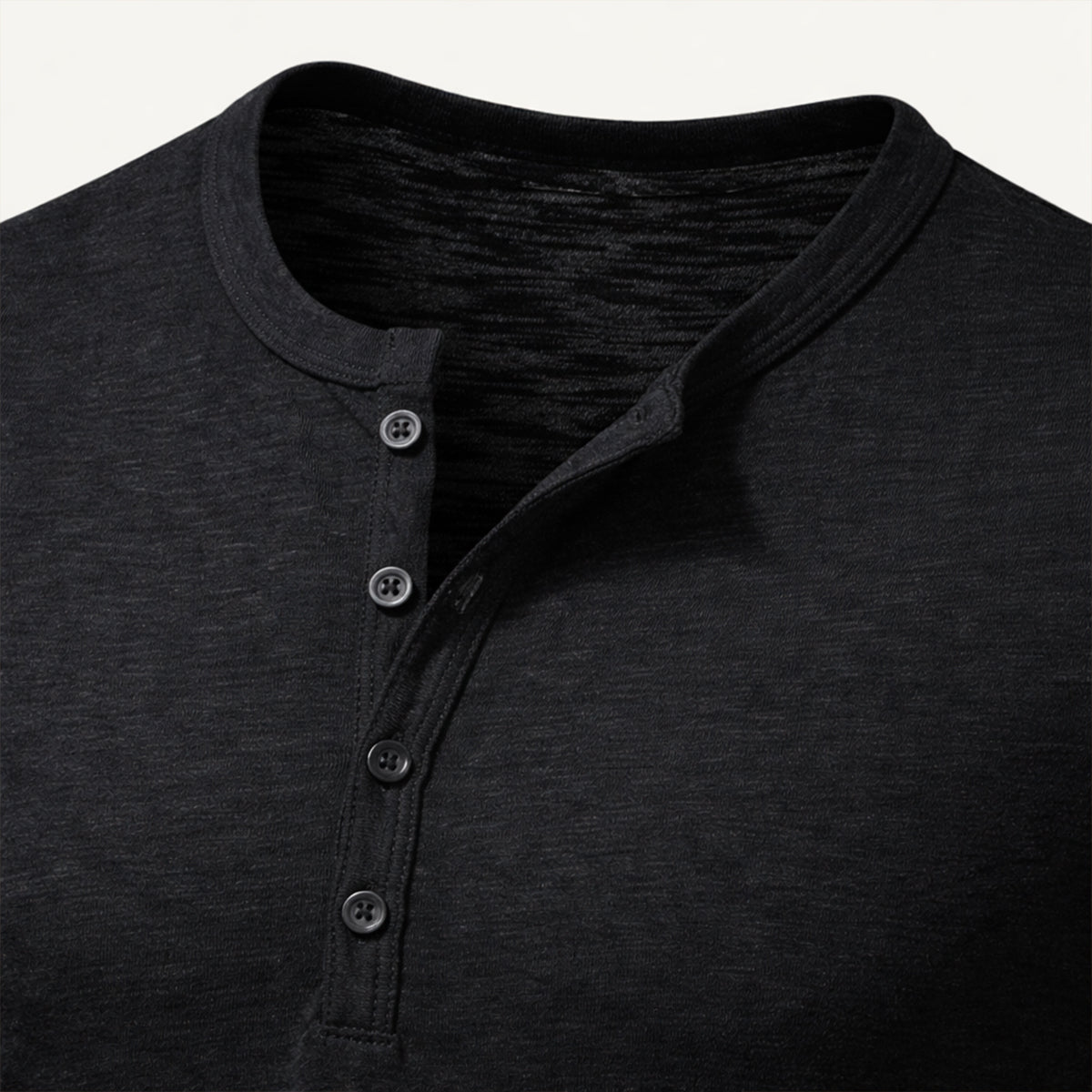The Berkshire Men’s Casual Button Neck Henley T-Shirt – view 4